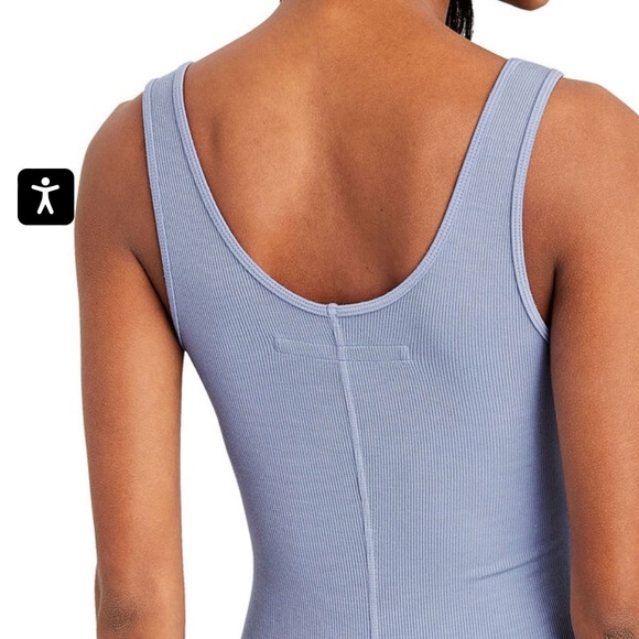 Enza Costa Ribbed Knit Tank Midi Dress Size M - Picture 8 of 8